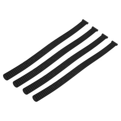 Ratchet strap for wheel rails extra long