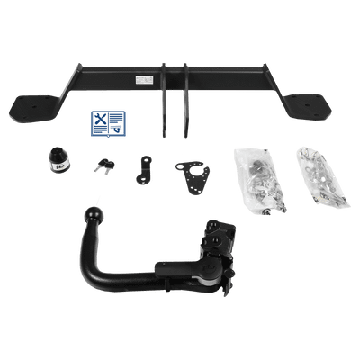 GDW Towbar detachable incl. TowTec electrical set 7pins specific