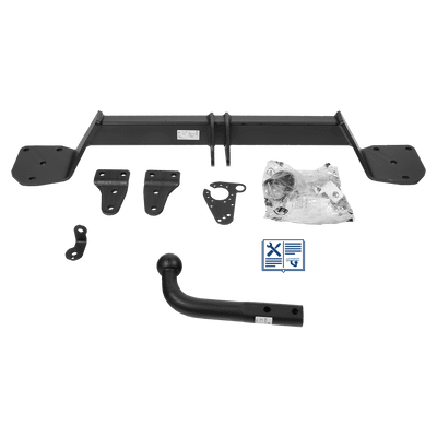 GDW Towbar rigid incl. TowTec electrical set 7pins universal