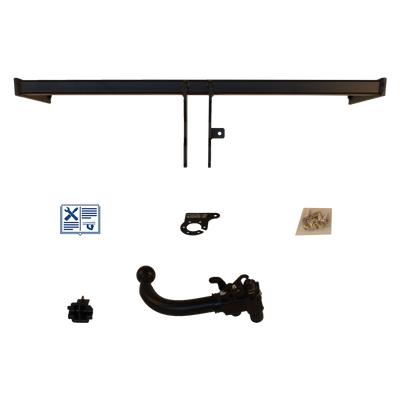 AUTO-HAK Towbar detachable incl. TowTec electrical set 7pins specific