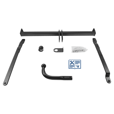 Hak-Pol Towbar rigid incl. TowTec electrical set 7pins specific