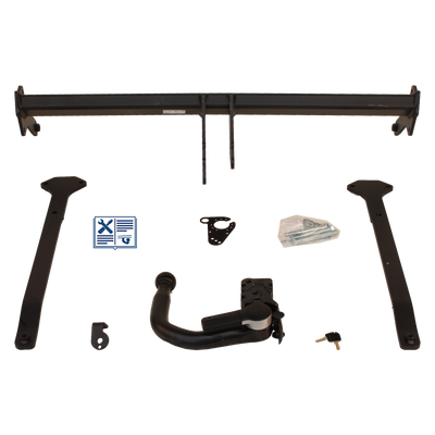 GDW Towbar detachable incl. TowTec electrical set 7pins specific