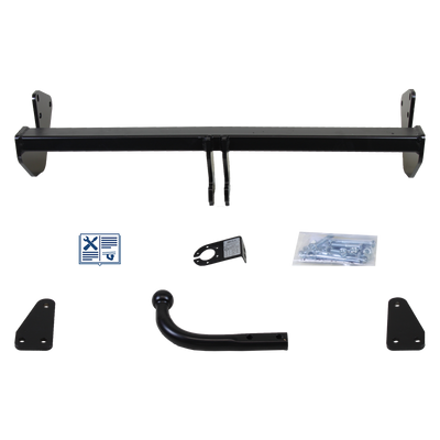 Hak-Pol Towbar rigid incl. TowTec electrical set 7pins specific