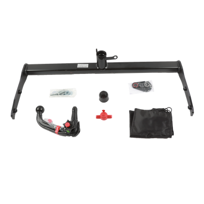 Westfalia Towbar detachable incl. TowTec electrical set 7pins specific