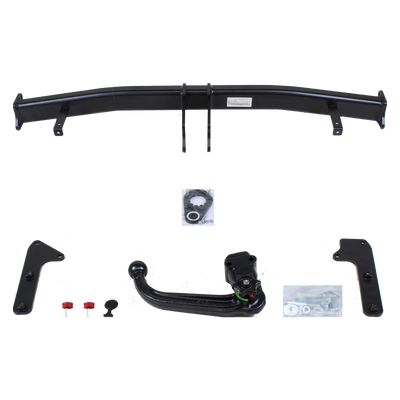 Westfalia Towbar detachable incl. TowTec electrical set 7pins specific