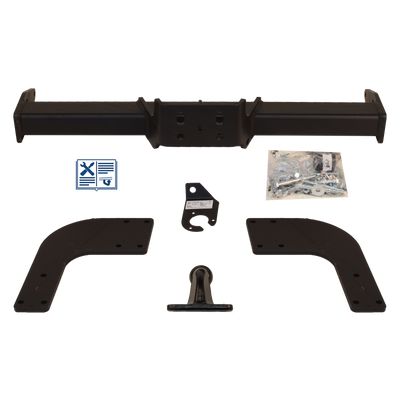 GDW Towing hitch incl. TowTec electrical set 7pins specific
