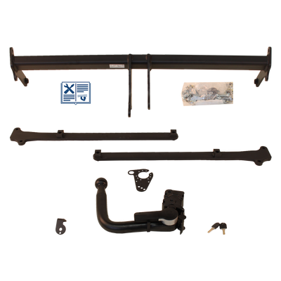 GDW Towbar detachable Towball inserted from below