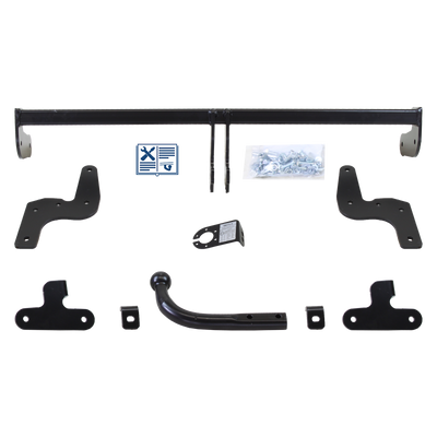Hak-Pol Towbar rigid incl. TowTec electrical set 7pins specific