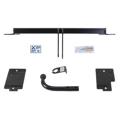 Hak-Pol Towbar rigid incl. TowTec electrical set 7pins universal