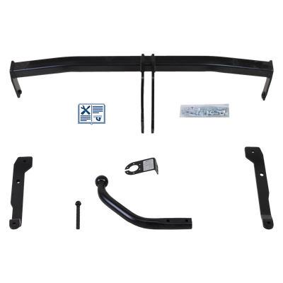Hak-Pol Towbar rigid incl. TowTec electrical set 7pins universal