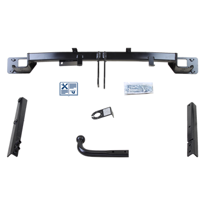 Hak-Pol Towbar rigid with screwed-on ball head
