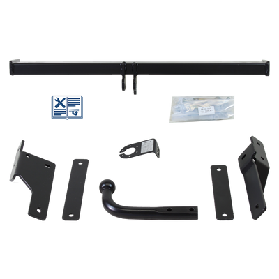Hak-Pol Towbar rigid incl. TowTec electrical set 7pins universal