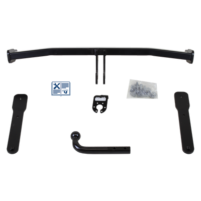 TowCar Towbar rigid incl. TowTec electrical set 7pins specific
