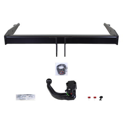 Westfalia Towbar detachable incl. TowTec electrical set 7pins specific