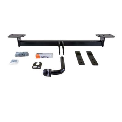 TowCar Towbar rigid incl. TowTec electrical set 7pins universal
