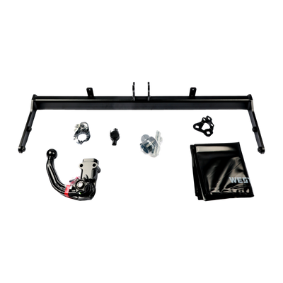 Westfalia Towbar detachable incl. TowTec electrical set 7pins specific