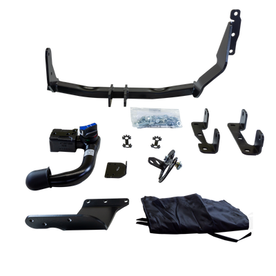Hak-Pol Towbar detachable incl. TowTec electrical set 7pins specific