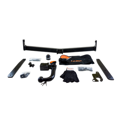 TowCar Towbar detachable Towball inserted from below