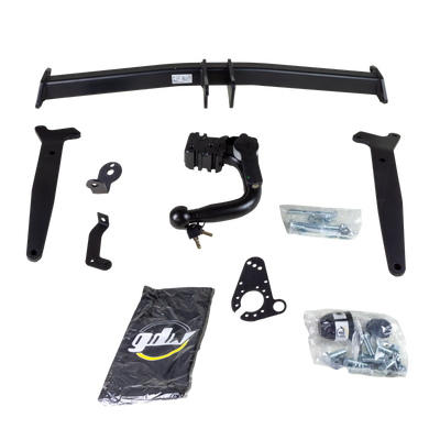 GDW Towbar detachable incl. TowTec electrical set 7pins specific