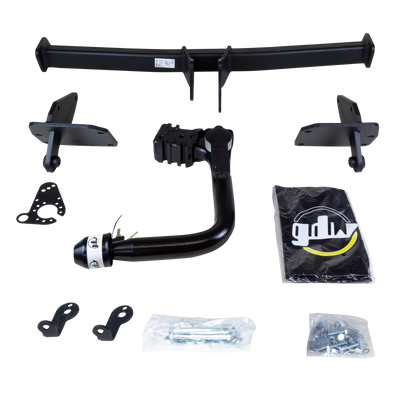 GDW Towbar detachable incl. ConWys electrical set 13pins specific