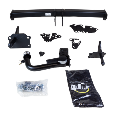 GDW Towbar detachable incl. ConWys electrical set 13pins specific