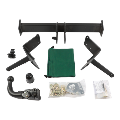 AUTO-HAK Towbar detachable incl. TowTec electrical set 7pins universal