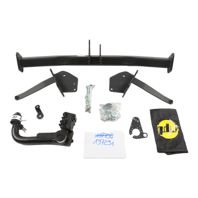 GDW Towbar detachable incl. TowTec electrical set 7pins specific