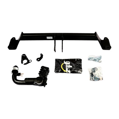 GDW Towbar detachable incl. TowTec electrical set 7pins universal
