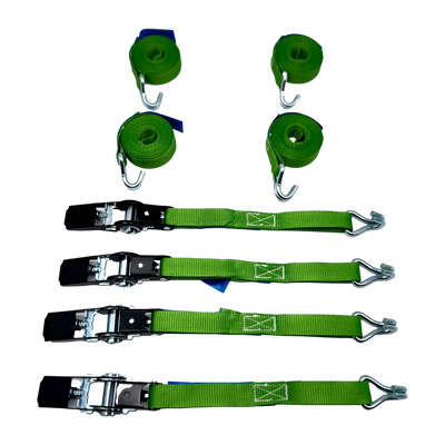 Load securing set for the car boot