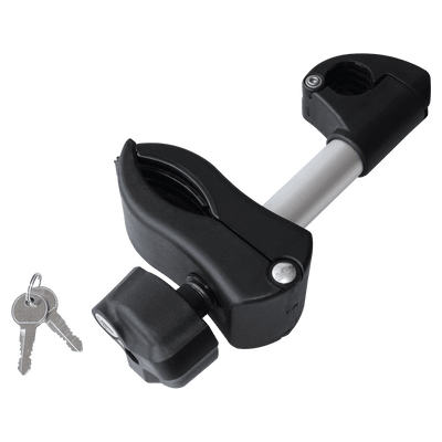 Short holding bracket for bike carriers EUFAB
