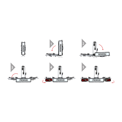 Bike carrier Eufab Premium