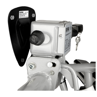 Wall mounting for bicycle carriers