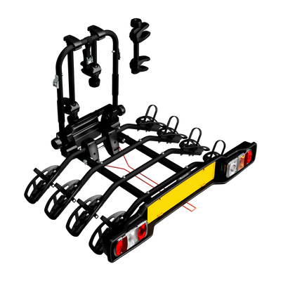 Bike carrier Peruzzo Parma 4 black