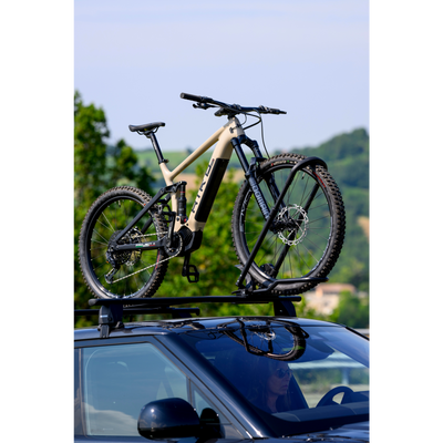 Roof bike carrier Clover SX black