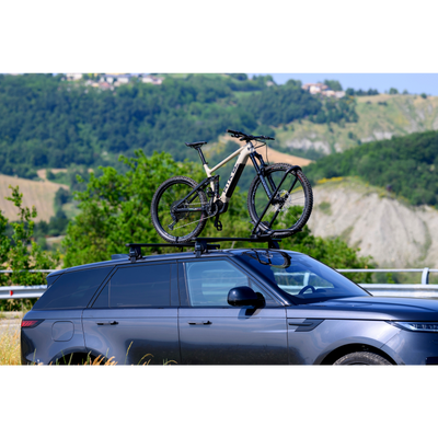 Roof bike carrier Clover SX black