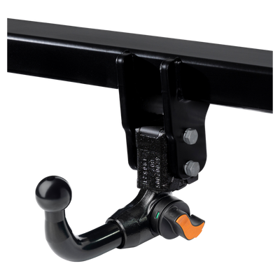 TowCar Towbar detachable incl. TowTec electrical set 7pins universal