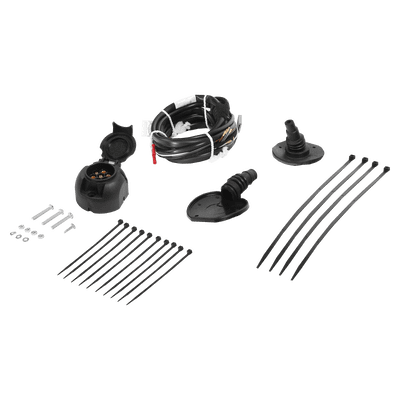 TowCar Towbar detachable incl. TowTec electrical set 7pins specific