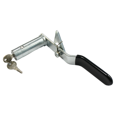 Clamping lever lockable