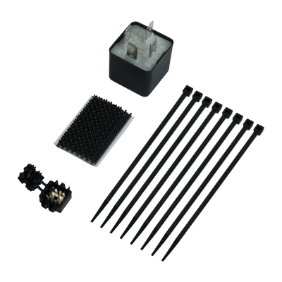 Extension set for cars with check control