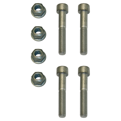Screw set for replacement plate and 4-hole ball heads