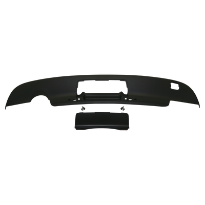 Bumperspoiler With bumper cut, including cover cap and mounting parts