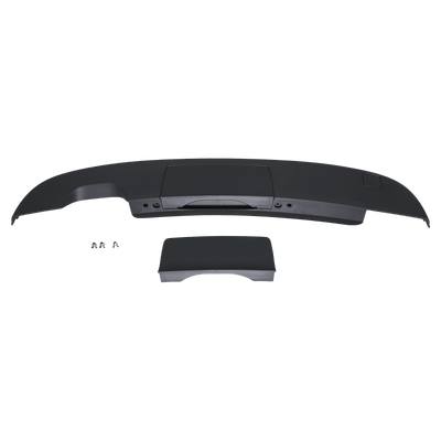 Bumperspoiler With bumper cut, including cover cap and mounting parts