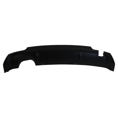 Bumperspoiler with cutout incl. cover and mounting parts